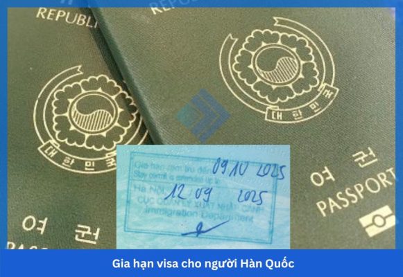 Gia hạn visa cho người Hàn Quốc