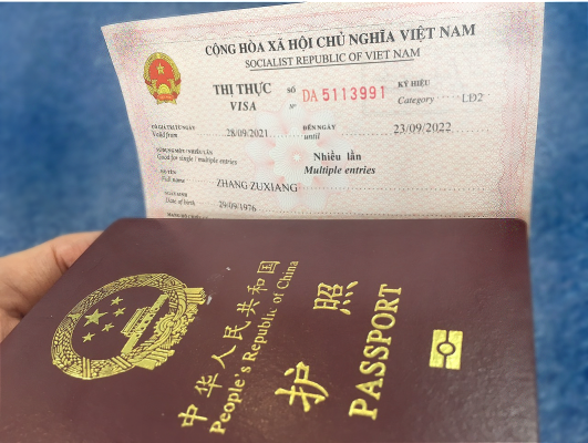 Gia hạn visa lao động cho người Trung Quốc