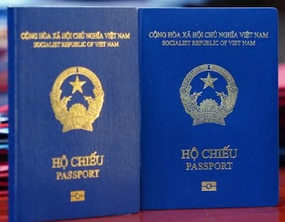 Hộ chiếu Việt Nam gắn chíp điện tử