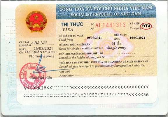 Gia hạn visa cho nhà đầu tư dưới 3 tỉ (ĐT4)