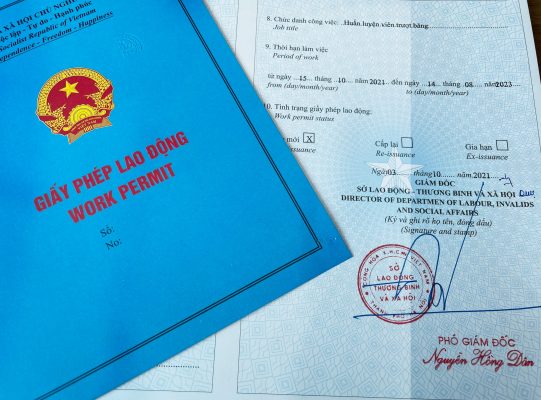 Giấy phép lao động (Workpermit)