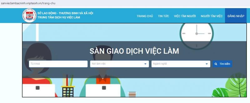 Trung tâm dịch vụ việc làm Bắc Ninh