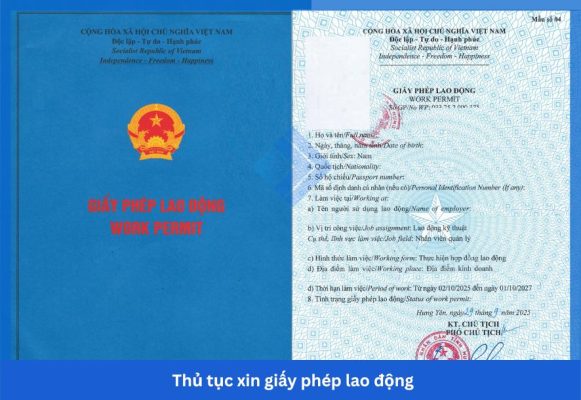 Thủ tục xin giấy phép lao động